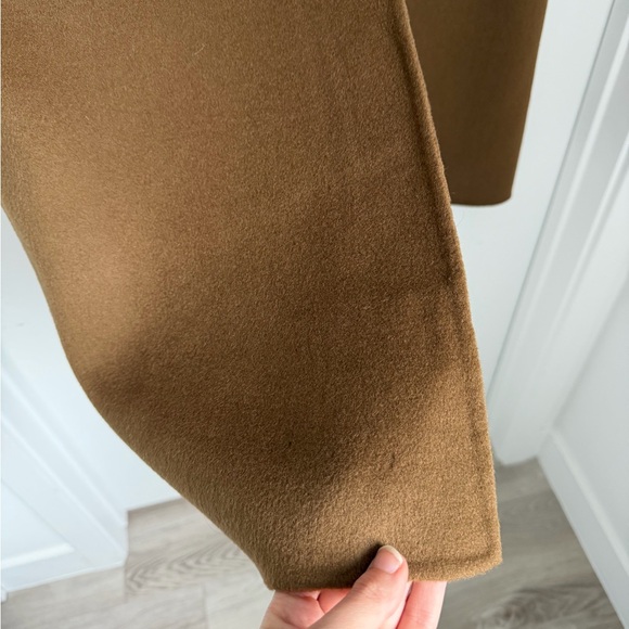 The Frankie Shop Large Malvo Camel Wool Blend Maxi Skirt - Picture 11 of 12